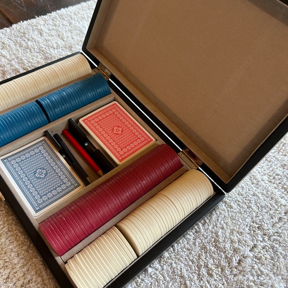 Things Remembered Travel Poker Set, NEW - Picture 2 of 7